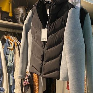 Jason Wu Black and Gray Jacket